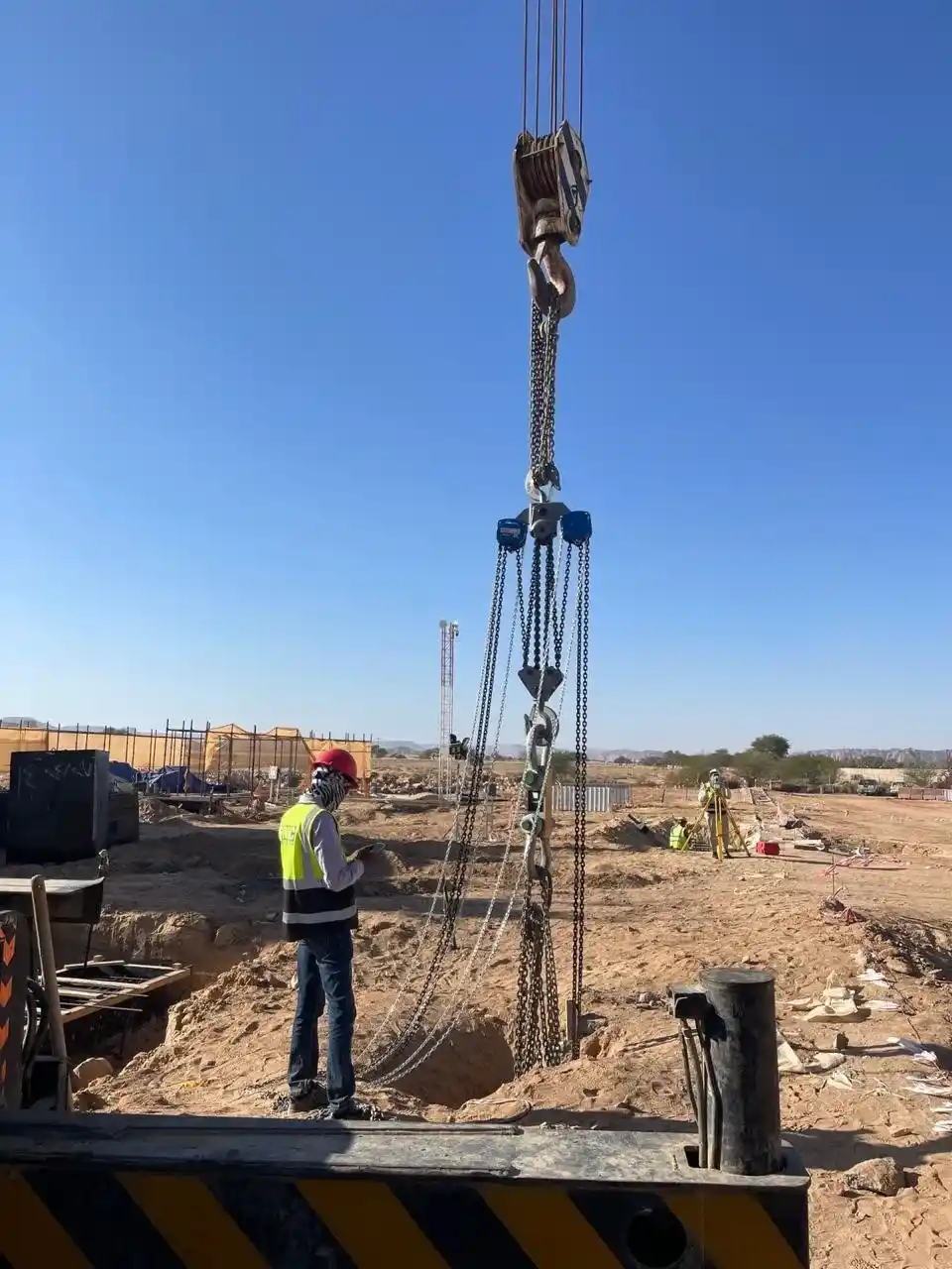 The works of the Chedi AlUla Hotel Project